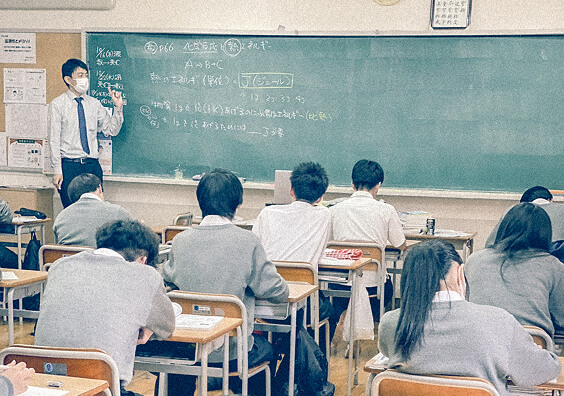 授業中の写真です。