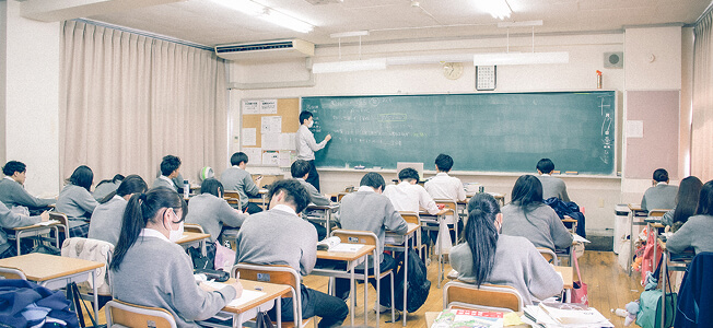 授業中の写真です。