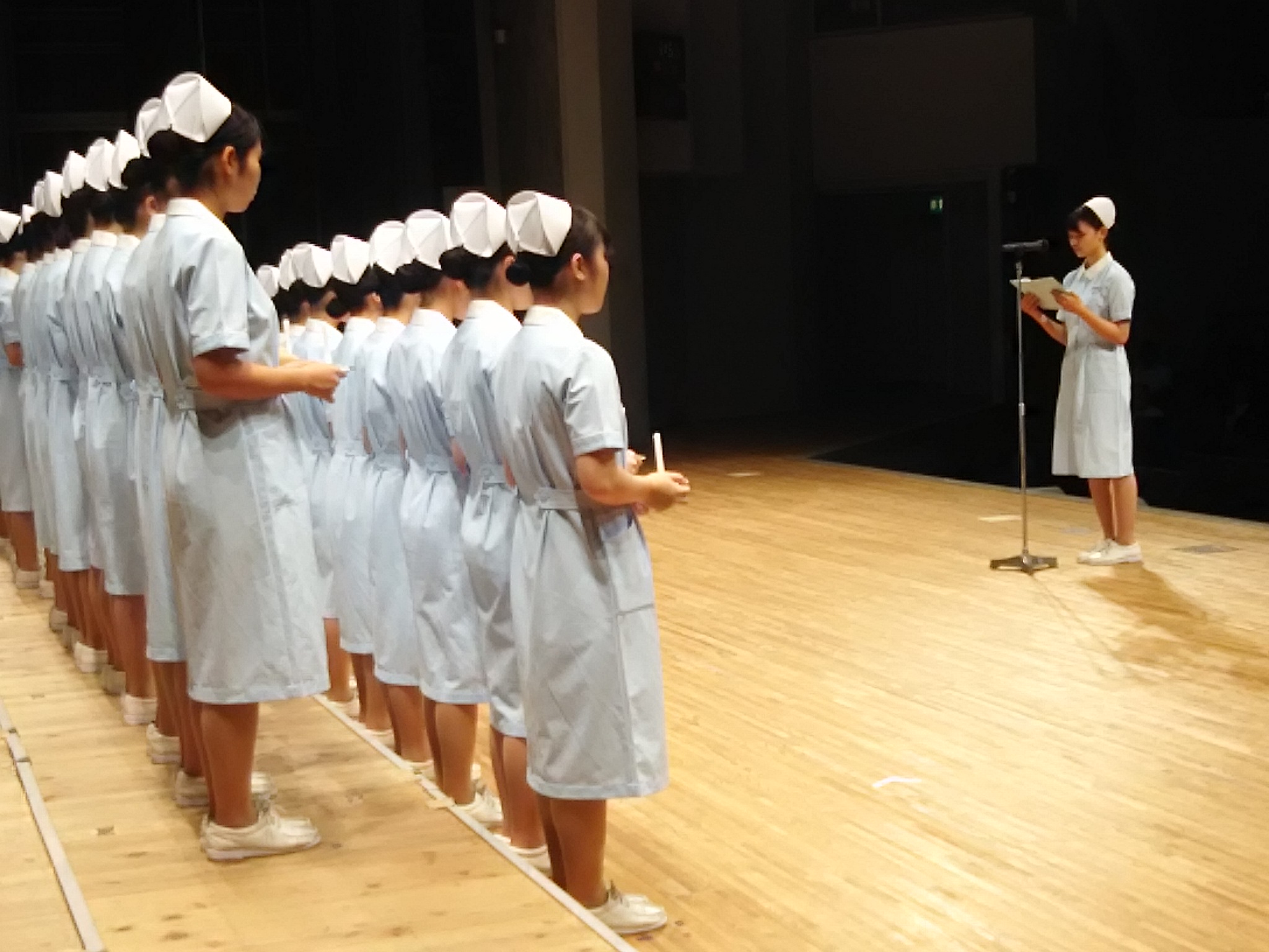 先輩から後輩へ励ましの言葉 看護科 学校法人 加茂暁星学園 加茂暁星高等学校